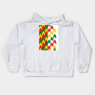 Geometric Art: Rise Kids Hoodie